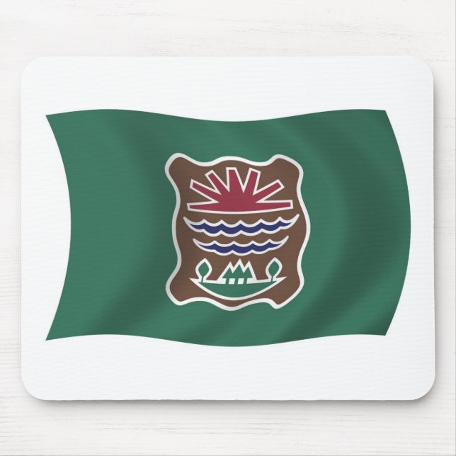 Abenaki Tribe Flagga Mousepad Musmatta (Framsidan)