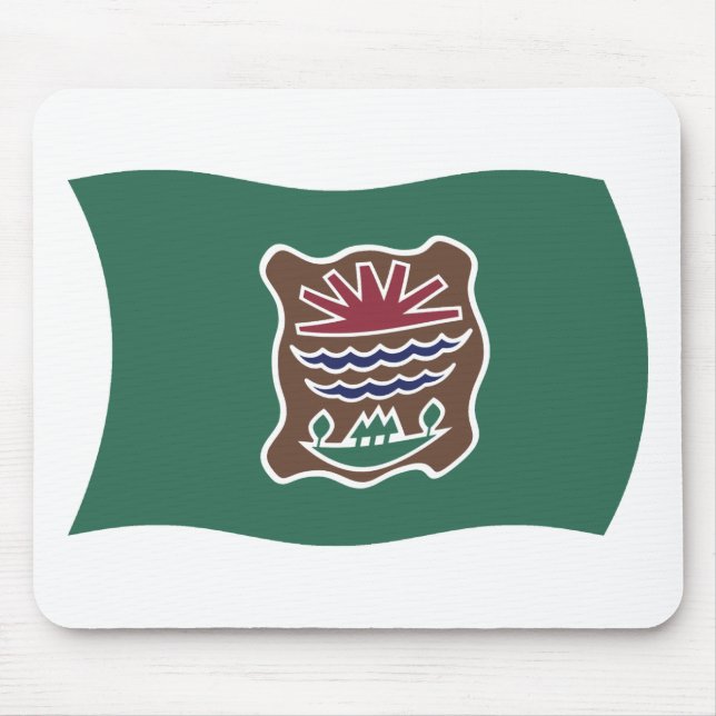 Abenaki Tribe Flagga Mousepad Musmatta (Framsidan)