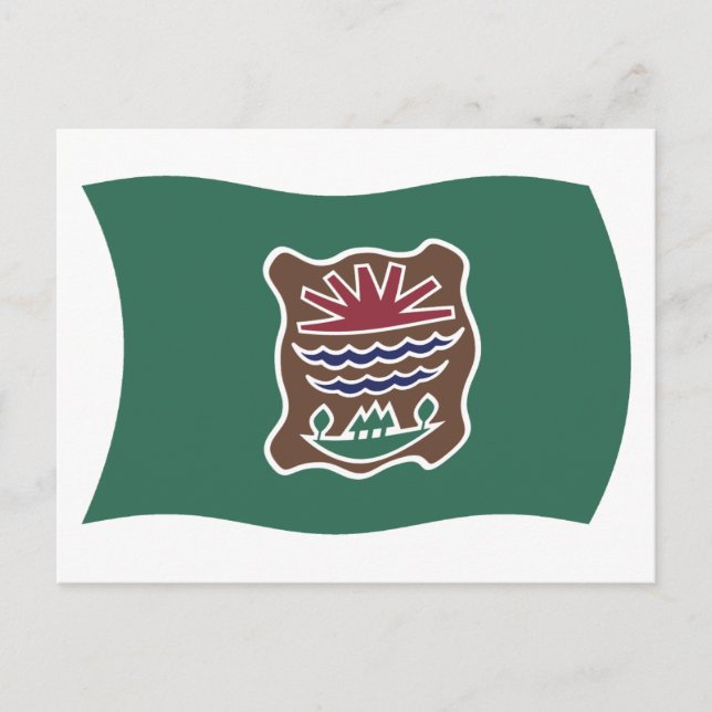 Abenaki Tribe Flagga-vykort Vykort (Framsida)