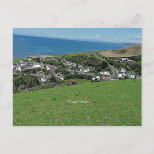 Aberath, byn i Wales Vykort