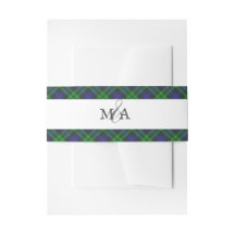 Abercrombie Blue Grönt Tartan Play Scottish