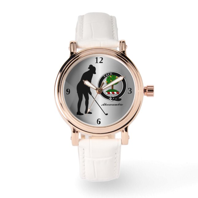 Abercrombie Clan-märke (Hennes) Golf  Armbandsur (Framsida)