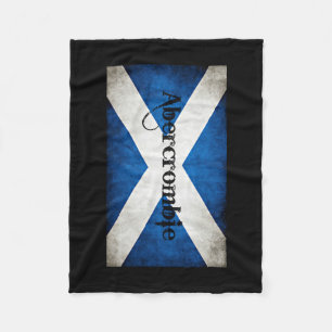 Abercrombie Grunge Flagga Fleecefilt