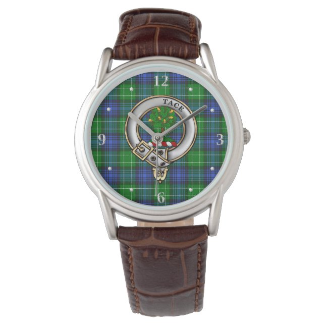 Abercrombie Klan Badge & Tartan Watch Armbandsur (Framsida)