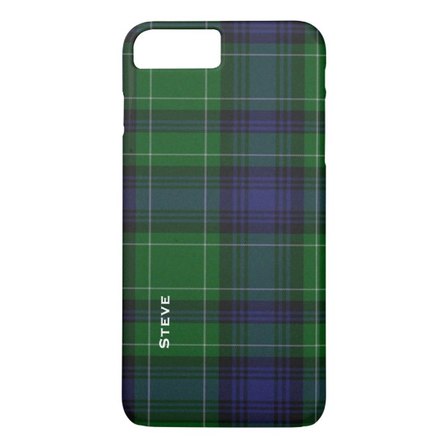 Abercrombie Klan Tartan Play iPhone 7 Plus Fodral Case-Mate iPhone Skal (Baksida)