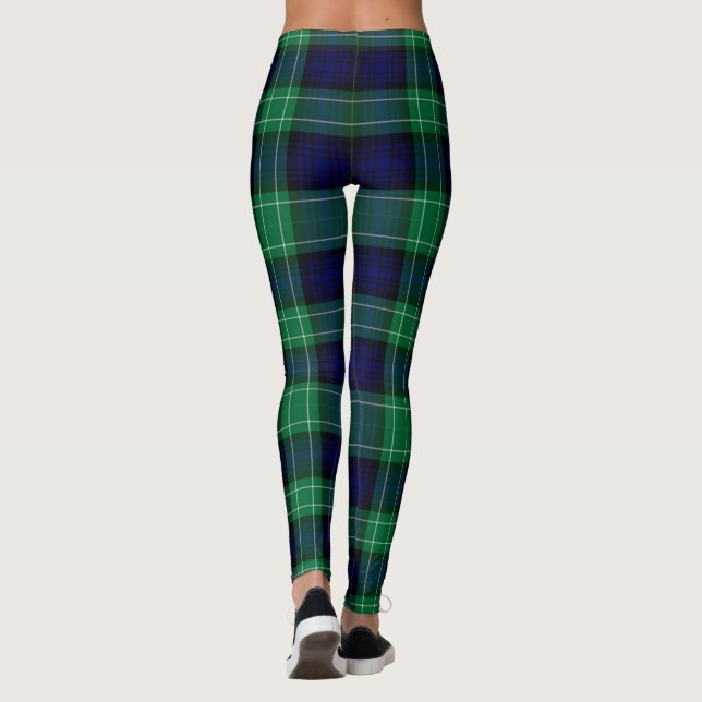 Abercrombie-rutigt mönster leggings (Baksida)