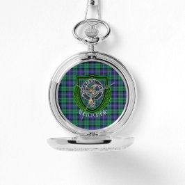 Abercrombie Scottish Klan Tartan & Vapensköld Armbandsur