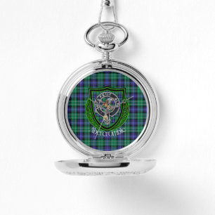 Abercrombie Scottish Klan Tartan & Vapensköld Armbandsur