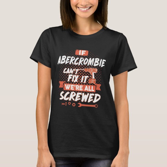 ABERCROMBIE Shirt, ABERCROMBIE Roliga tröjor (Framsida)