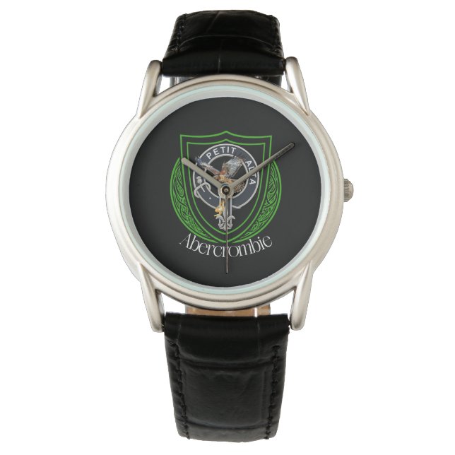 Abercrombie skotska klanvapen armbandsur (Framsida)