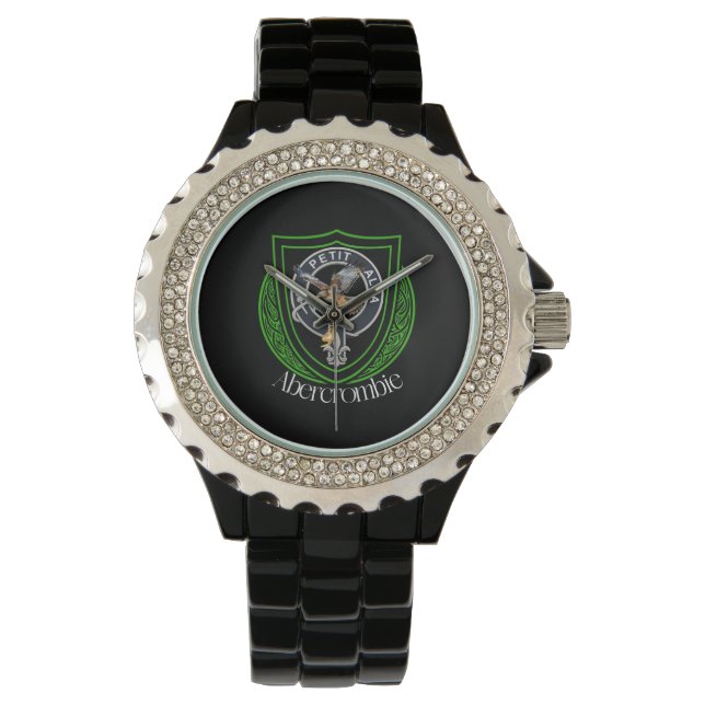 Abercrombie skotska klanvapen armbandsur (Framsida)