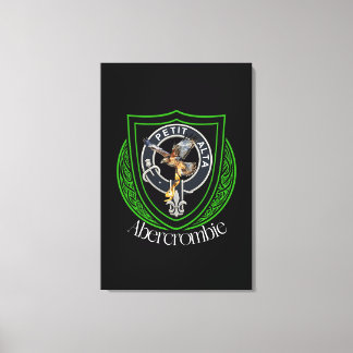 Abercrombie skotska klanvapen canvastryck