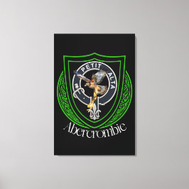 Abercrombie skotska klanvapen canvastryck