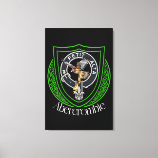 Abercrombie skotska klanvapen canvastryck