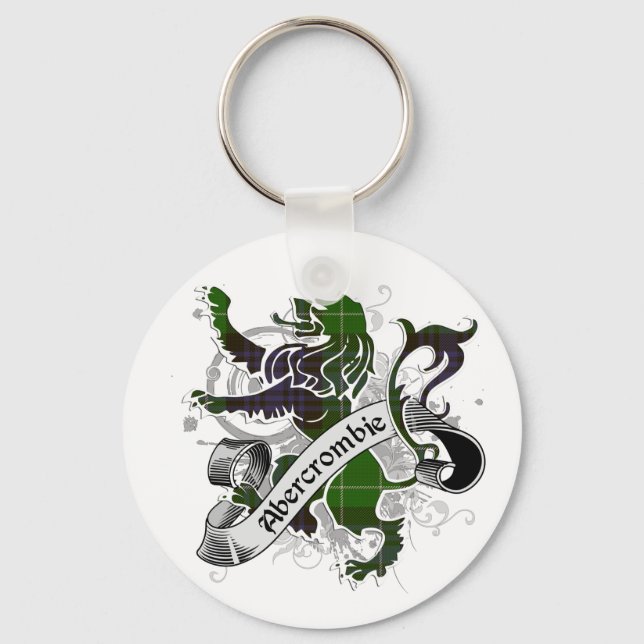 Abercrombie Tartan Lejon Nyckelring (Framsida)