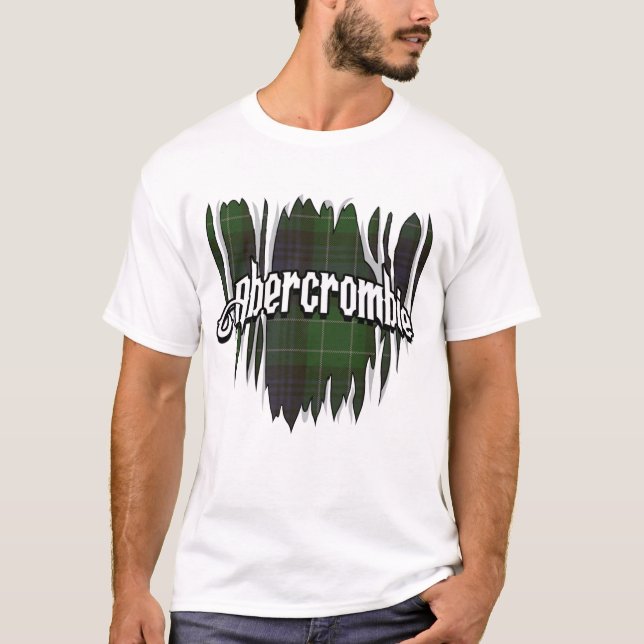 Abercrombie Tartan T Shirt (Framsida)