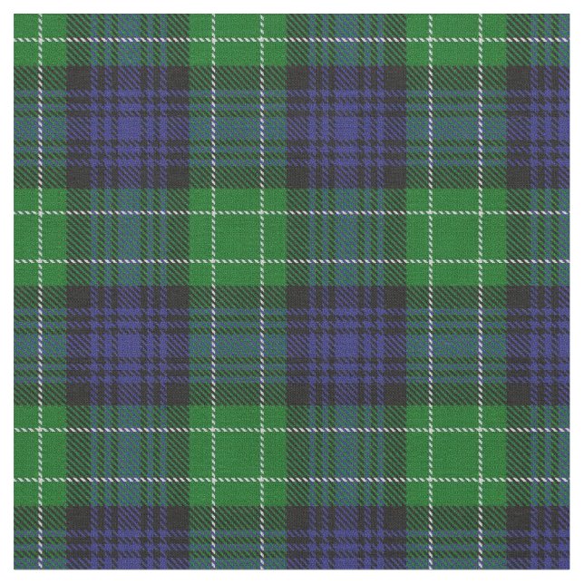 Abercrombie Tartan Tyg (Närbild)