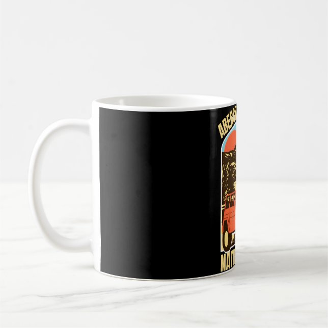 Abercrombiefloden � Australs ändlösa Horisont Kaffemugg (Vänster)