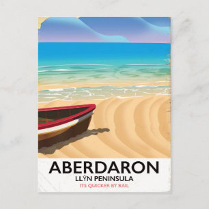 Aberdaron, Llrader n Peninsula Wales poster Vykort