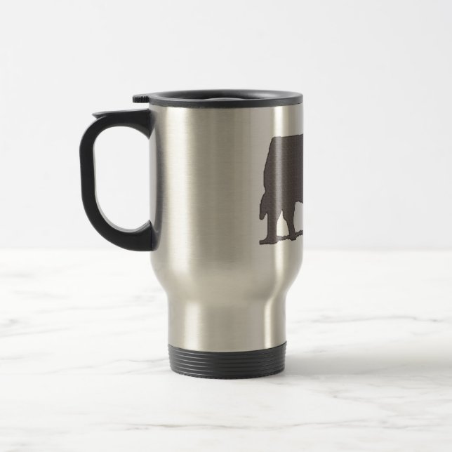 Aberdeen Angus nötkreaturtravel mug Resemugg (Vänster)