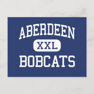 Aberdeen - Bobcat - High - Aberdeen Washington Vykort