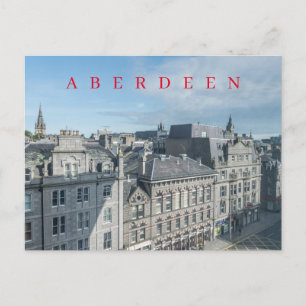Aberdeen Castle Street vykort