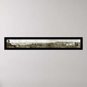 Aberdeen Grays Harbour Photo 1912 Poster