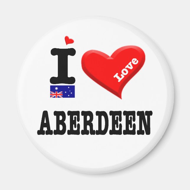 ABERDEEN - I KÄRLEK MAGNET (Framsidan)