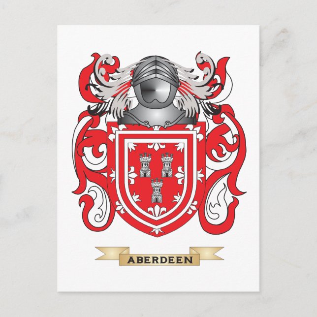 Aberdeen Jackar av Arm (Familjerest) Vykort (Framsida)