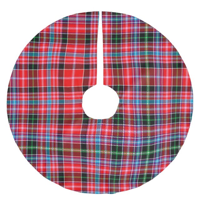 Aberdeen julgranmattor julgransmatta borstad polyester (Framsidan)