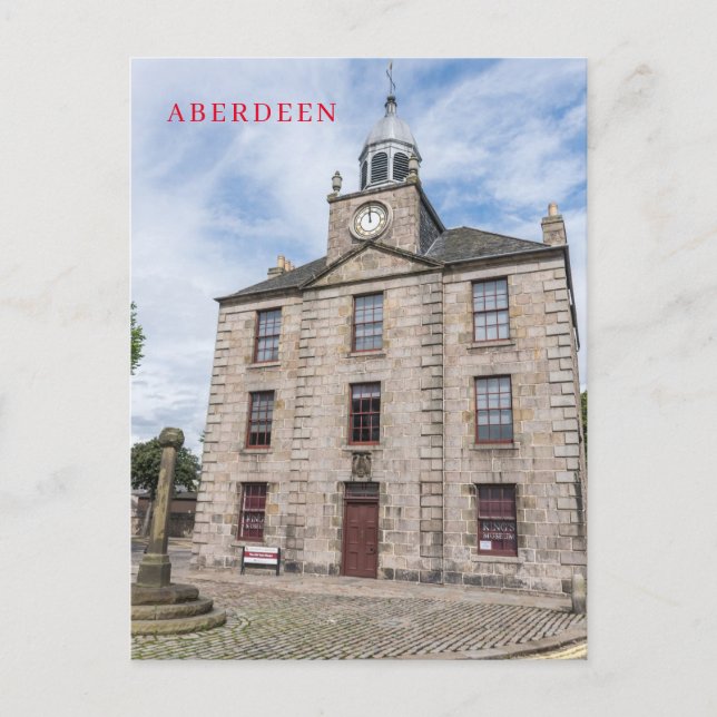 Aberdeen Old Townhouse vykort (Framsida)