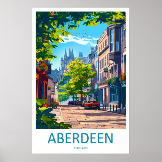 Aberdeen Reseskid Nationalt Affisch Park Vintage