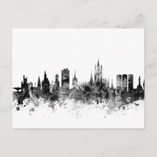 Aberdeen Scotland Skyline Vykort