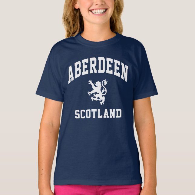 Aberdeen Scottish T Shirt (Framsida)