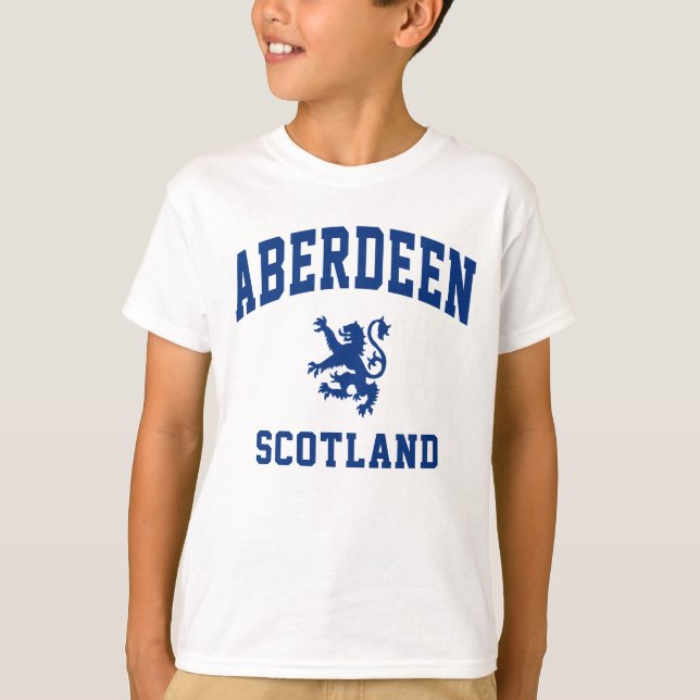 Aberdeen Scottish T Shirt (Framsida)