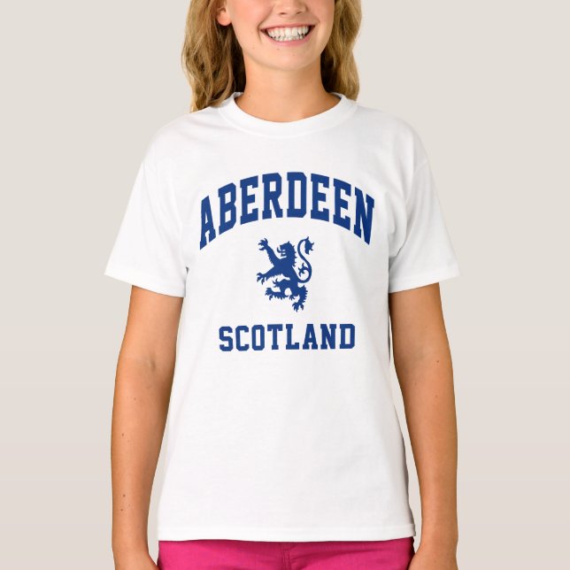 Aberdeen skotsk t-shirt (Framsida)
