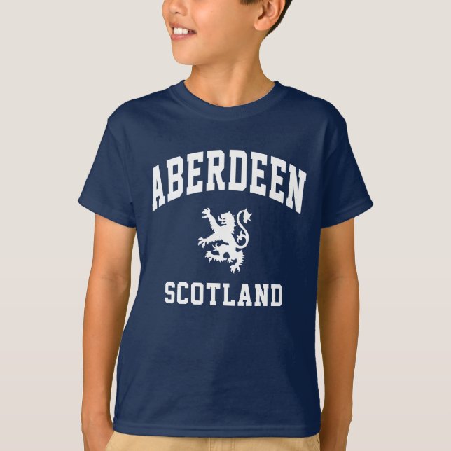 Aberdeen skotsk t-shirt (Framsida)