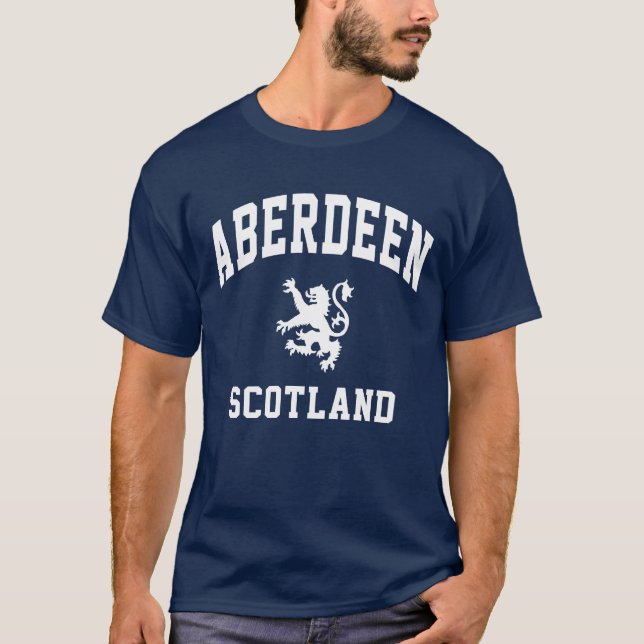 Aberdeen skotsk t-shirt (Framsida)