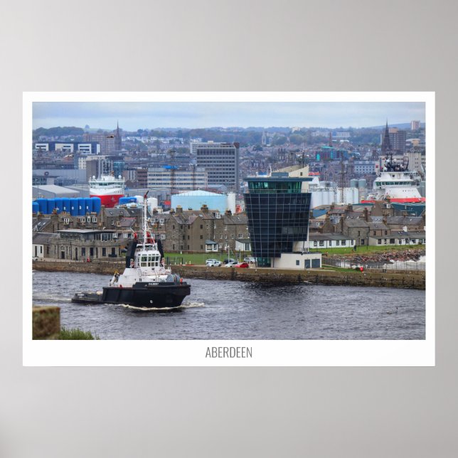 Aberdeen, Skottland, Förenade kungariket Poster (Framsidan)
