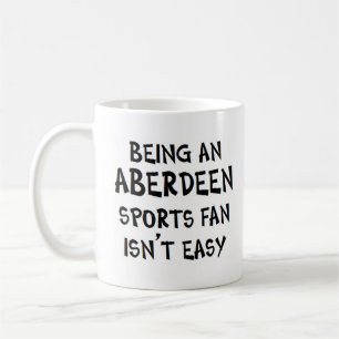 Aberdeen sport fan, att vara kaffemugg