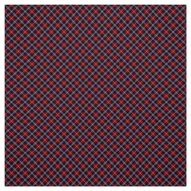 Aberdeen Universiteten Tartan Tyg (Provkarta)
