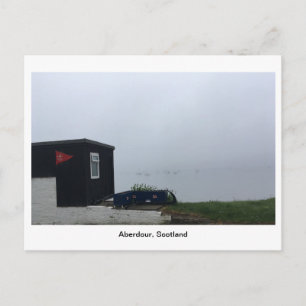 Aberdour Hamn Stuga Vykort