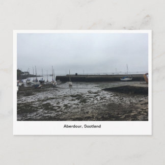 Aberdour Harbour - Mörk God morgon, lågtid Vykort