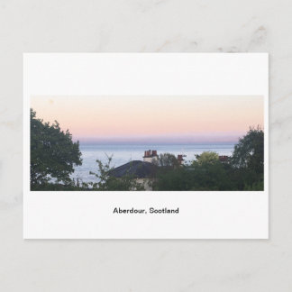 Aberdour Sunset Vykort