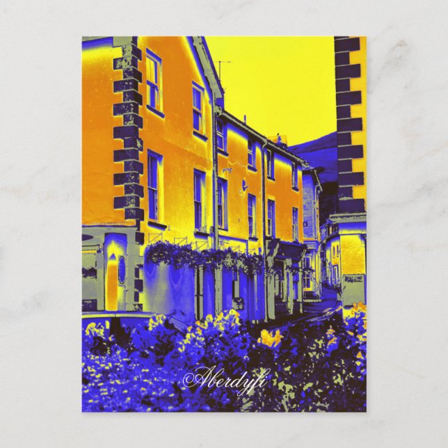 ABERDYFI WALES VYKORT (Framsida)