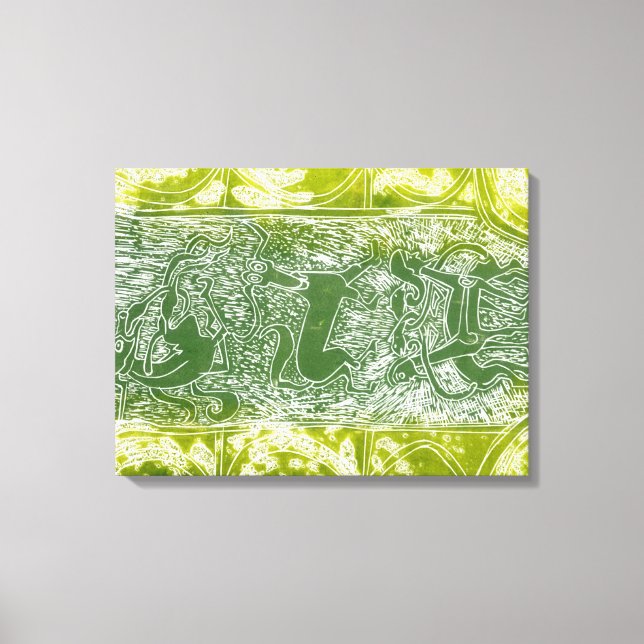 Aberlamnos monster canvastryck (Framsida)