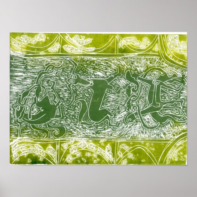 Aberlamnos monster poster (Framsidan)