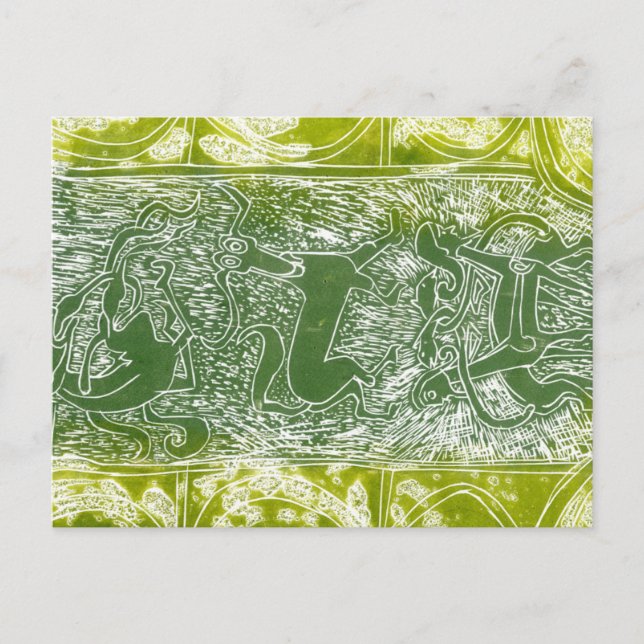 Aberlamnos monster vykort (Framsida)