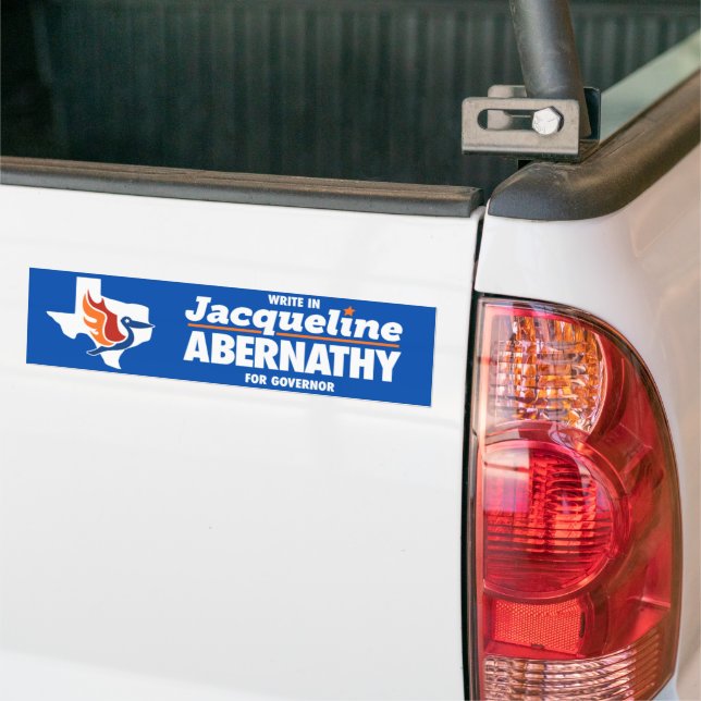 Abernathy för Texas Bumper Sticker Bildekal (På lastbil)