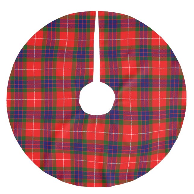 Abernethy Julgran duk Julgransmatta Borstad Polyester (Framsidan)
